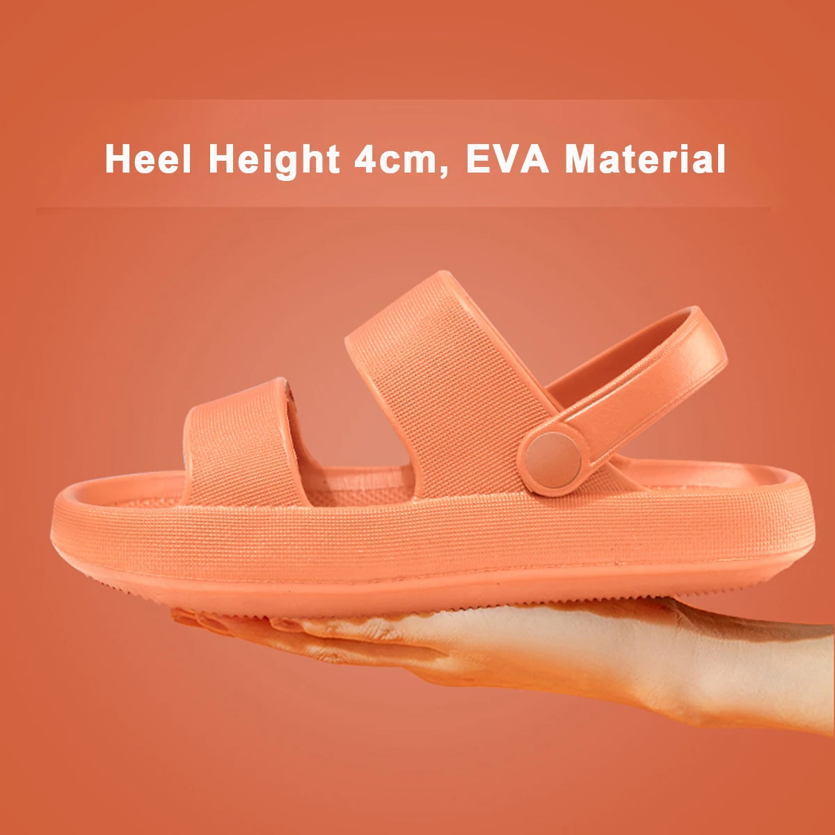 

Сандалии на платформе для мужчин и женщин, сланцы из ЭВА, мягкая толстая подошва, Нескользящие, летняя обувь для дома, большие размеры 44 45