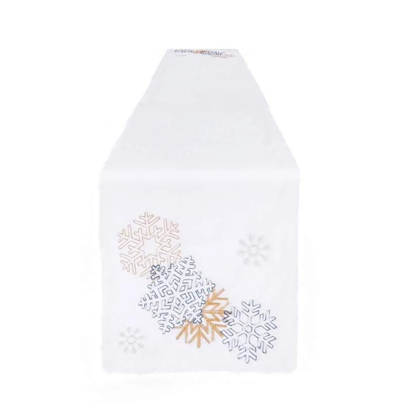 

71x13 inches Christmas White Table Runners Dinner Party Dining Tablecloth