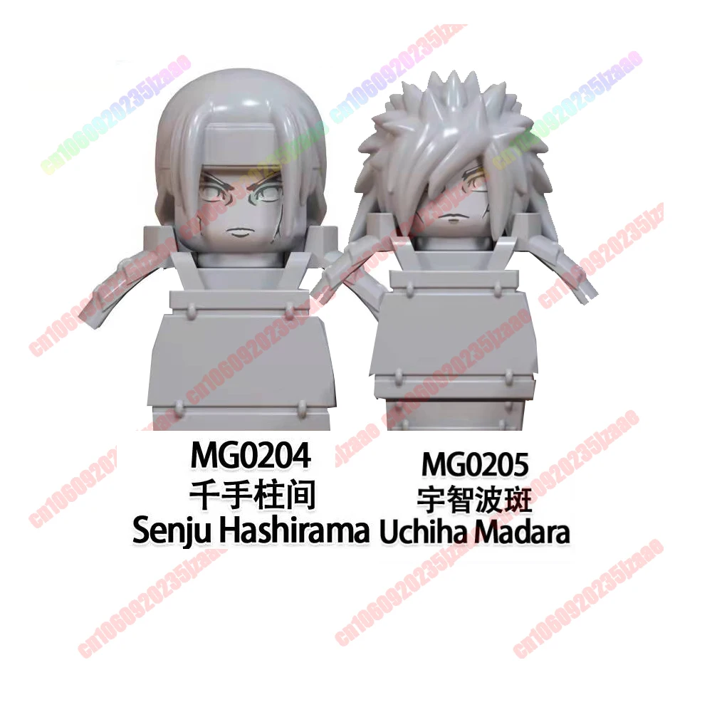 Аниме экшн технические строительные блоки Senju Hashirama Uchiha Madara мини игрушки для