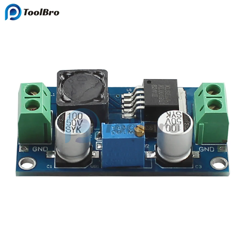 

XL6019 Модуль повышающего повышающего преобразователя постоянного тока от 3-30 В до 5-35 В, регулируемый регулятор напряжения высокой мощности, импульсный источник питания