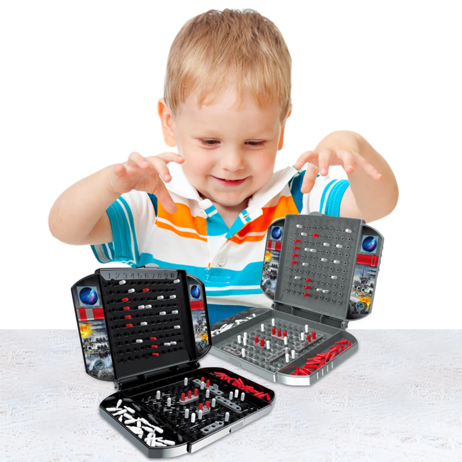 

Sea Ship Board Game 2 Players Brain Training Sea Battle Kid Board Games Sea Ship Board Game For Kids Improves Eye-Hand