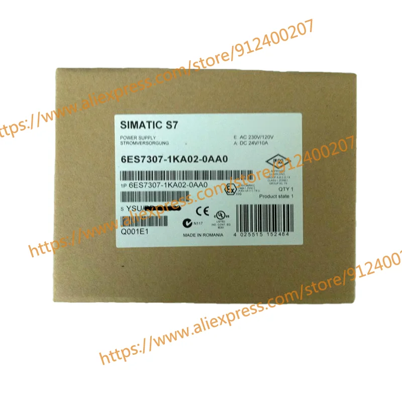 

Продаем только новые оригинальные 6ES7 307-1KA02-0AA0 6ES7307-1KA02-0AA0