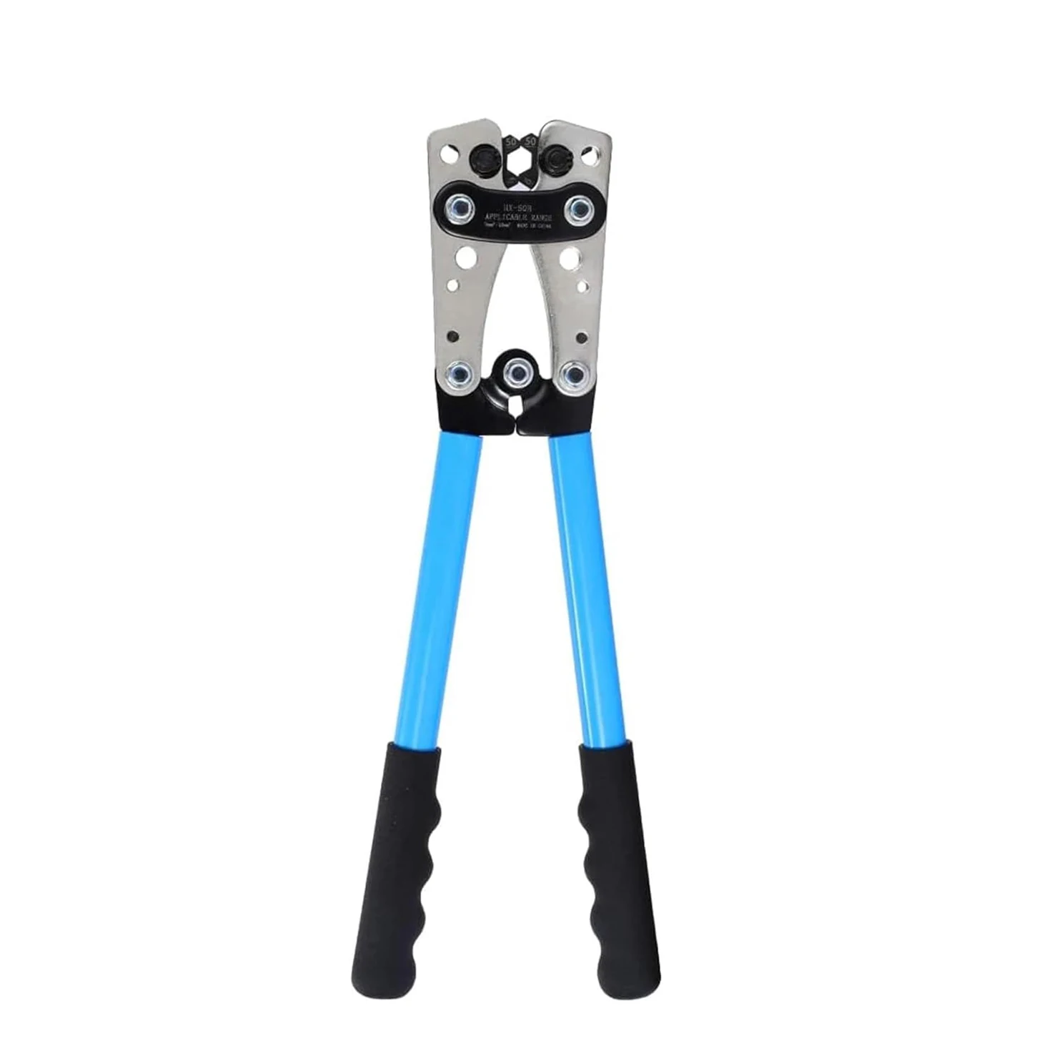 

Инструмент для обжима кабельных наконечников 10-1 AWG, сверхмощный щипцы для проводов батареи, кольцевые клеммы