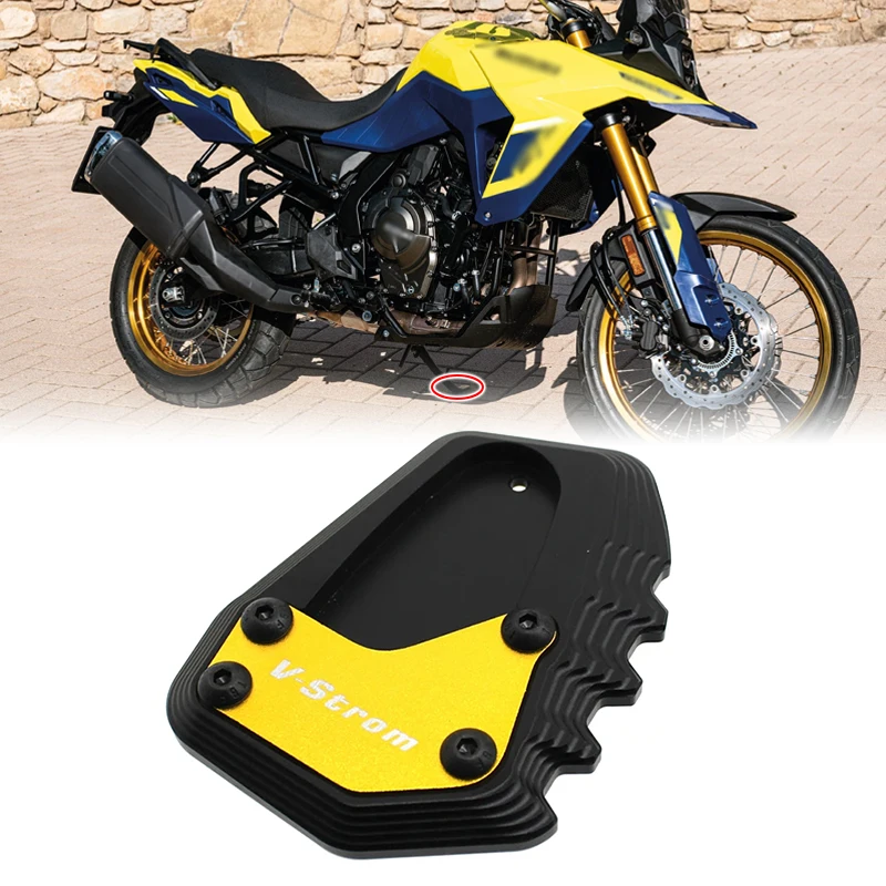 2024 V-STROM 800 DE мотоциклетная подставка удлинитель боковой подставки для Suzuki VStrom 800DE