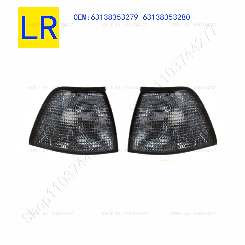 Для 1991-1999 E36 BMW 318i 318ti 320i 325i 328i M3 4DOOR автомобильный угловой указатель поворота белый