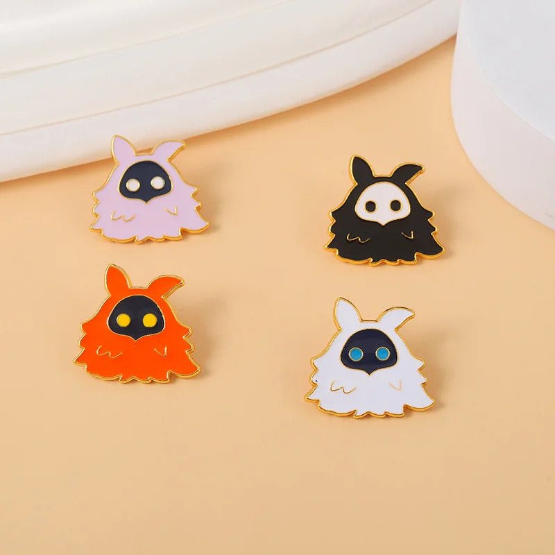 Брошь на лацкан в форме шляпы с эмалью изображением героев мультфильмов &quotБожий