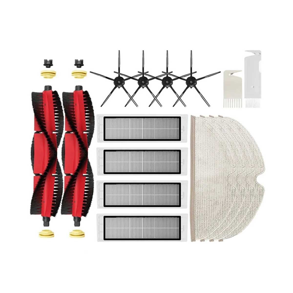 Для Robot1S SDJQR03RR S5 Max S50 S51 S55 S6 MaxV Pure аксессуары для пылесоса HEPA-фильтр основная щетка