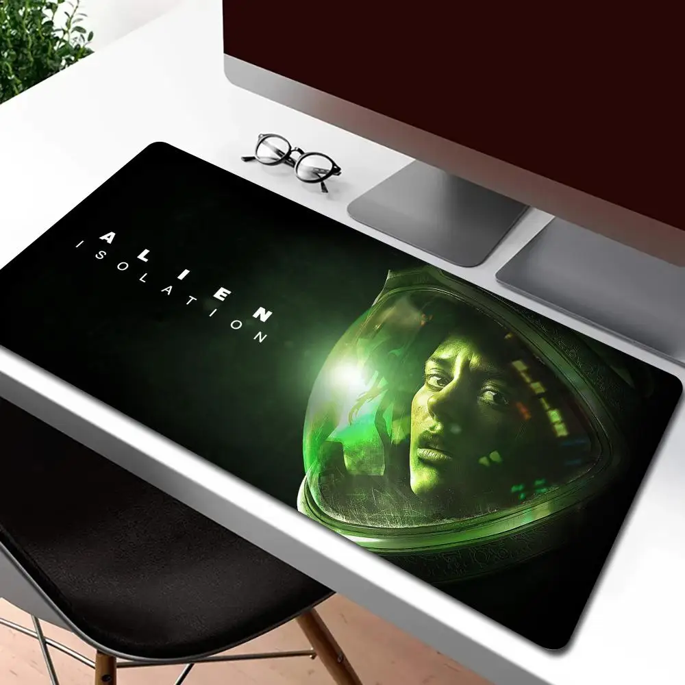 Скрытый классический Коврик для мыши в виде страшного выживания инопланетянина