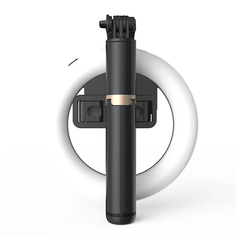 

Многофункциональная беспроводная Bluetooth селфи-палка Выдвижной мини-штатив держатель телефона с заполсветильник для IOS Android