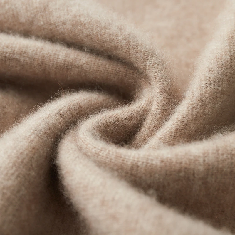 Мужской кашемировый кардиган с длинным рукавом Повседневная Деловая теплая