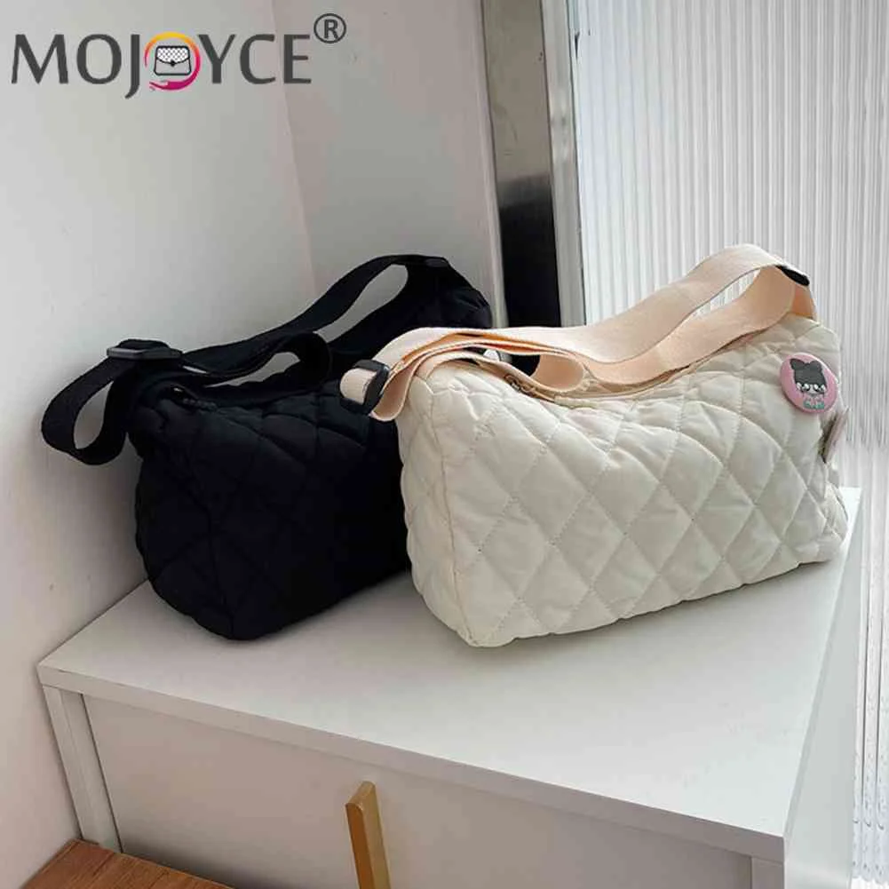 

Женская Стеганая сумка с подвеской в виде медведя, из хлопка