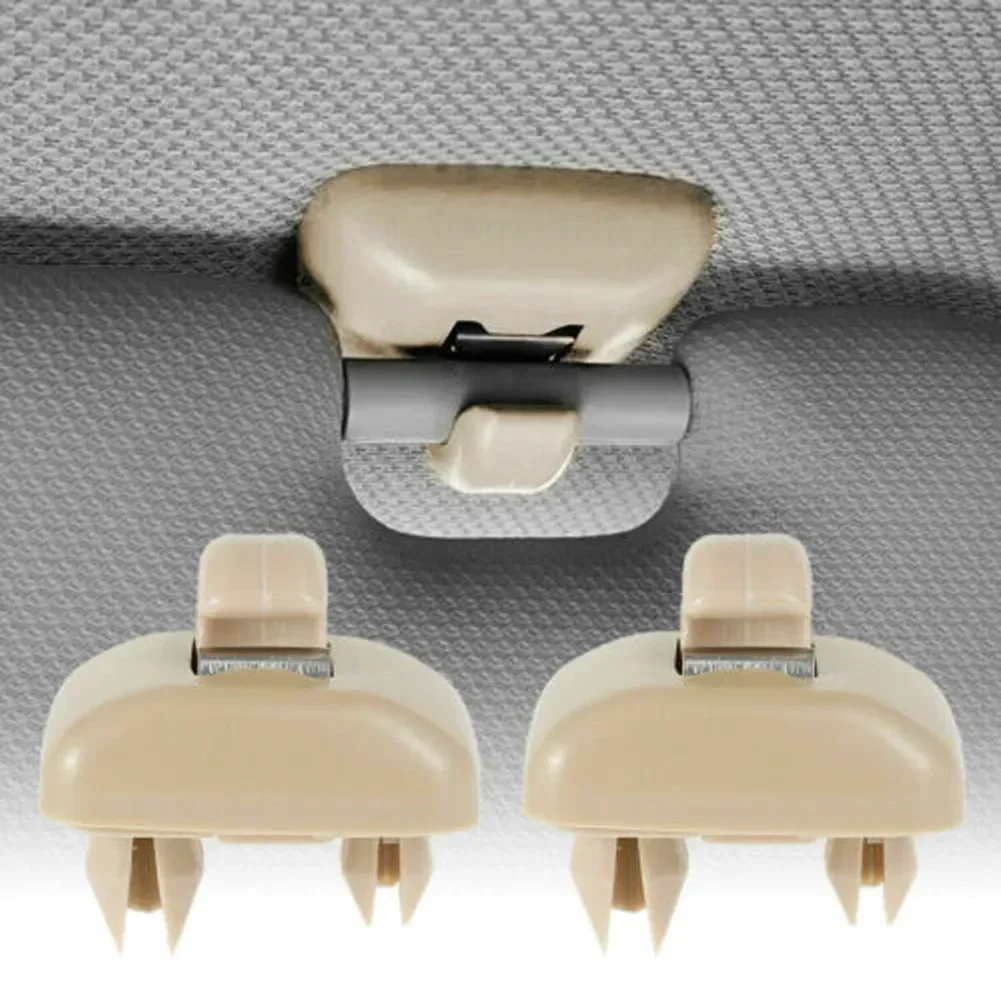 2 шт. фиксатор автомобильного солнцезащитного козырька крючок зажим держатель