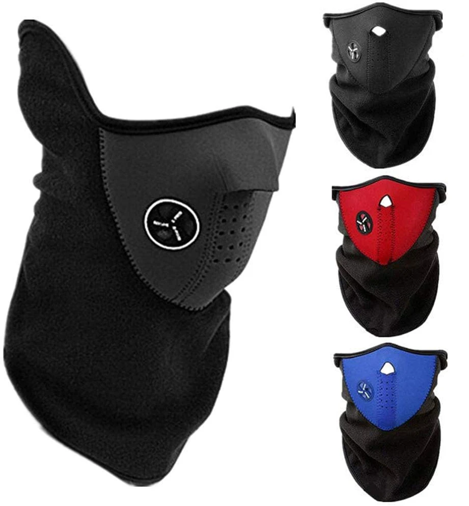 

Unisex Motorcycle Warm Mask Neck Warmer Gaiter Balaclava Snowboard Scarf Ski Face Mask Windproof Outdoor Sports Cycling Bicycle