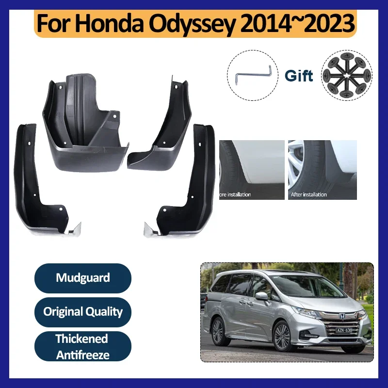 

Брызговики на передние и задние колеса для Honda Odyssey JDM RC1 RC2 RC4 2014 ~ 2023 2022