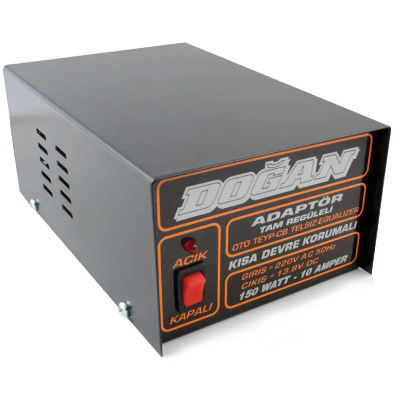 

10 AMP 12 VOLT REGÜLELİ TRANSFORMER ADAPTER BORN