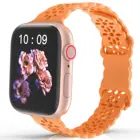 Ремешок силиконовый для Apple Watch, браслет для смарт-часов iWatch Series 3 4 5 6 7 se, 44 мм 40 мм 45 мм 41 мм 38 мм 42 мм