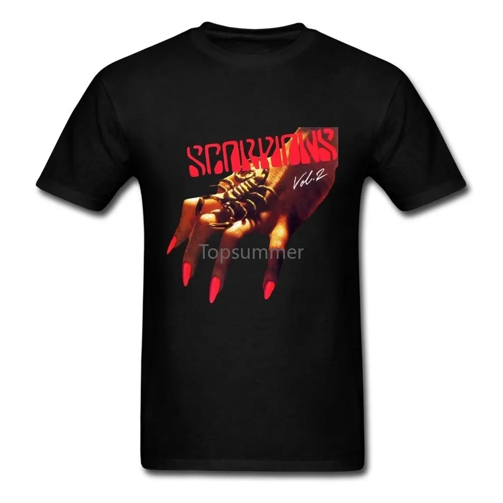 

Best Of Scorpions Vol. 2 T Shirt Guys Men Short Sleeved T-Shirt Hip Hop Casual Streetwear Tee