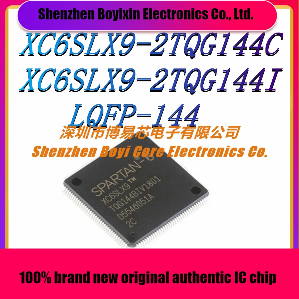

XC6SLX9-2TQG144C XC6SLX9-2TQG144I Package: 144-LQFP CNumber of LABs/CLBs: 715 Number of logic elements/cells: 9152 Total RAM