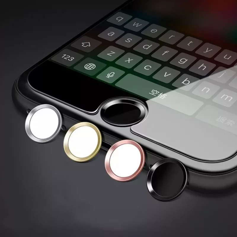 

1PCs Support Fingerprint Unlock Touch Key ID Home Button Sticker Protector Keypad Keycap For IPhone 5s 5 SE 4 6 6s 7 Plus