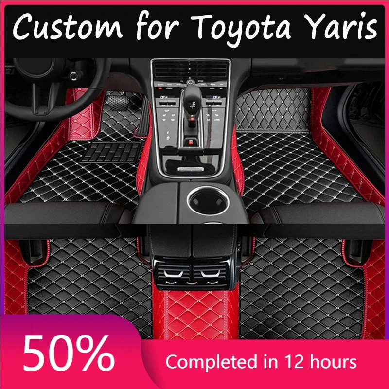 Негибридные автомобильные напольные коврики для Toyota Yaris Cross Yarisu Kurosu XP210 2021 2022 2023