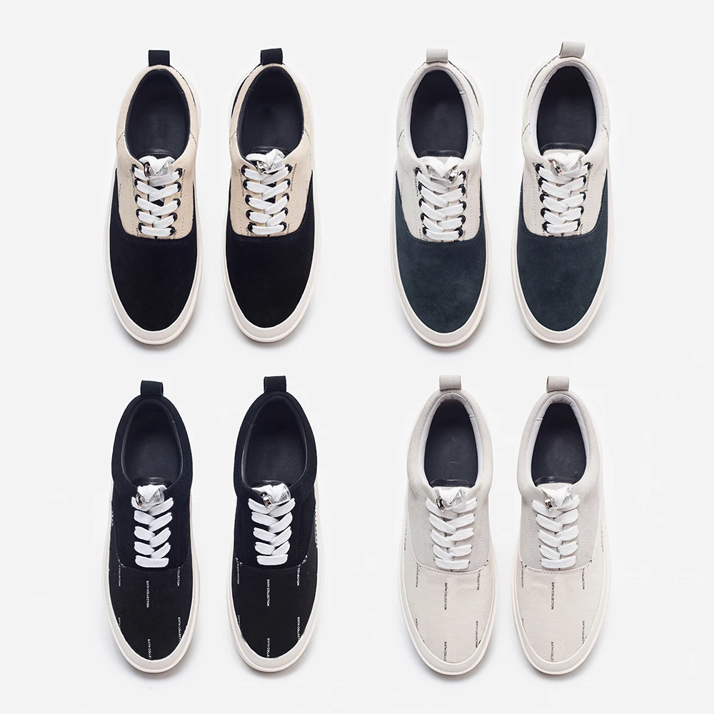 

High Street 6th Collection Essentials Suede Thick Bottom Couple Board Shoes Men's Casual Shoes Sneakers Full Letter Sneakers