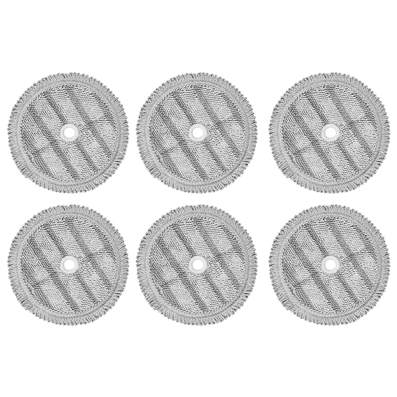 6 шт. Сменные накладки для швабры тряпки LG A9 тряпка паровой пылесос робот-машина