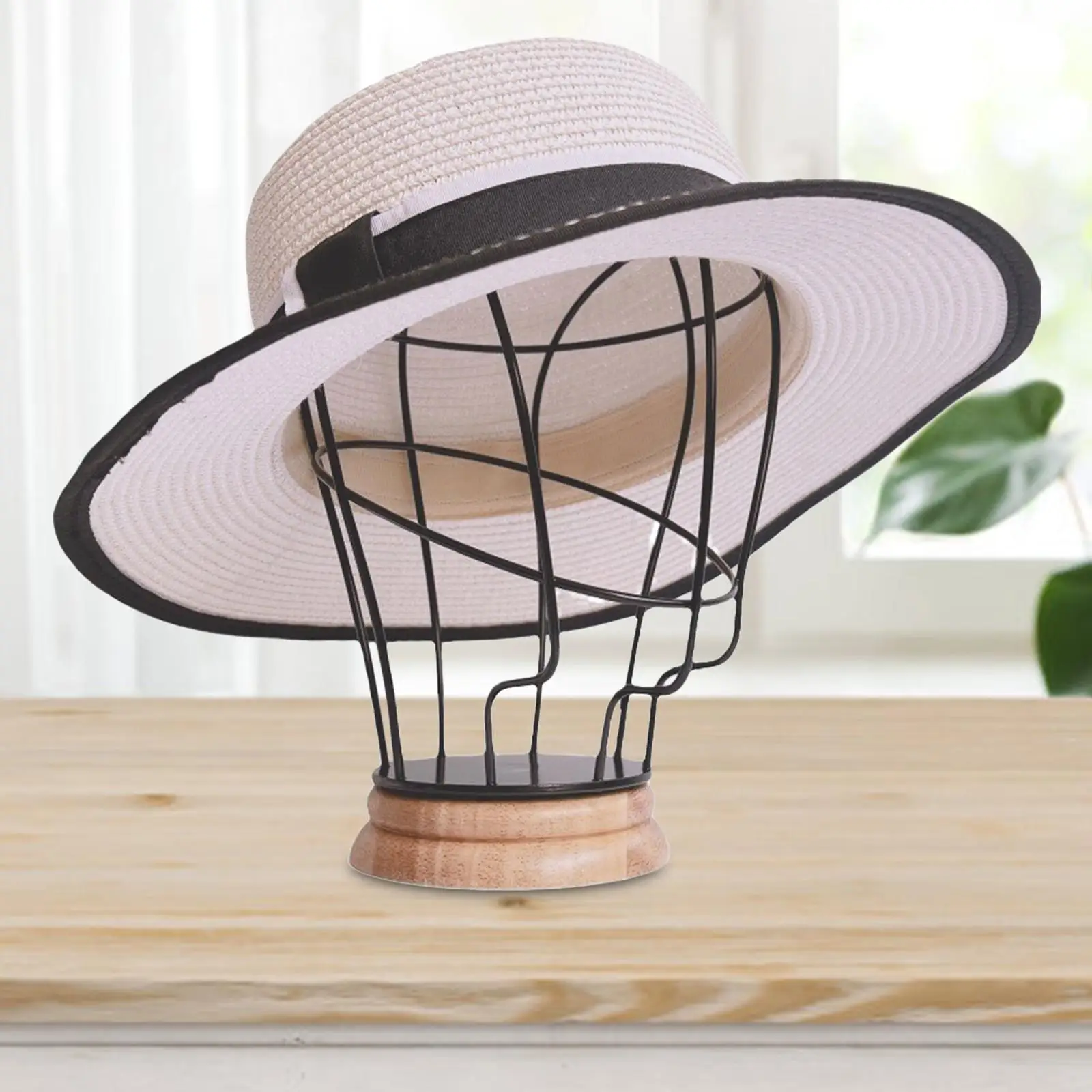 Отдельно Стоящая Металлическая Проволочная Подставка Для Шляп Держатель Шляпы В