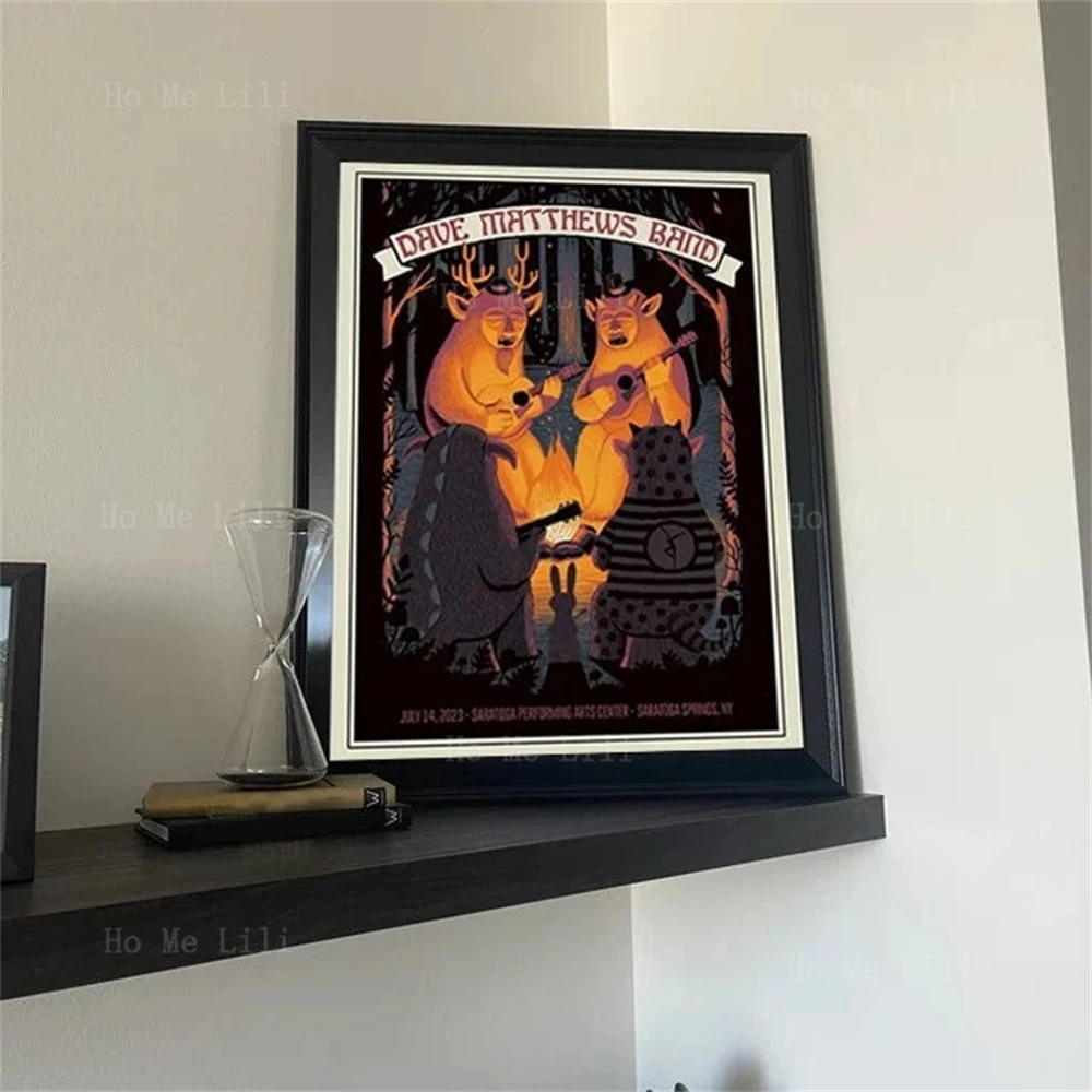 14 июля, Дейв Мэтьюс, группа Saratoga, пружины, Ny Tour Бескаркасный плакат Gift 14 июля, Дейв Мэтьюс, группа Saratoga, пружины, Ny Tour Бескаркасный плакат Gift