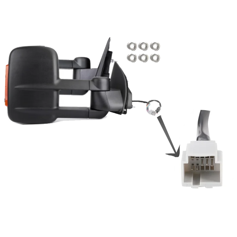 Автомобильные буксировочные электрические боковые зеркала Ramand для Ford Ranger Wildtrak