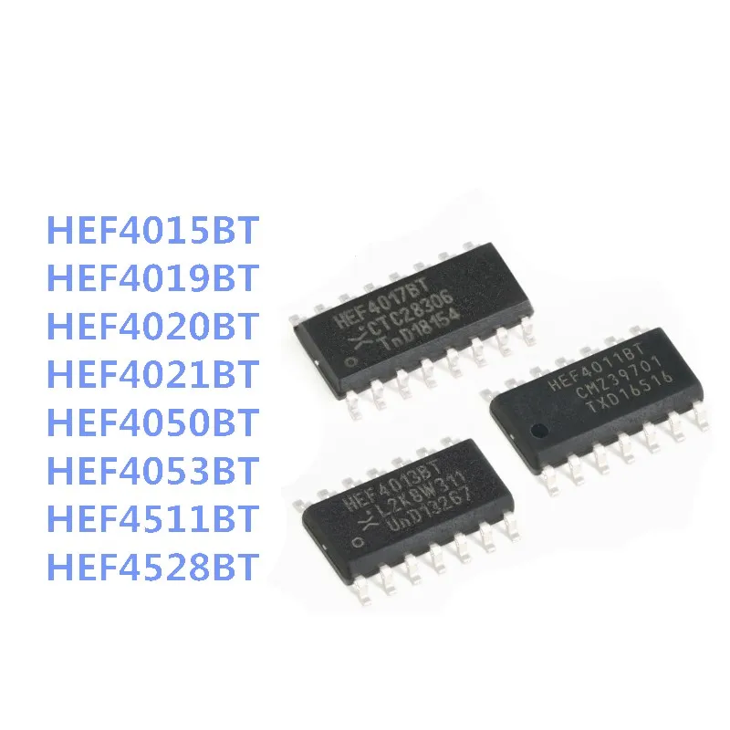 10 шт./партия HEF4015BT HEF4019BT HEF4020BT HEF4021BT HEF4050BT HEF4053BT HEF4076BT HEF4511BT HEF4528BT SOP16 новый оригинальный