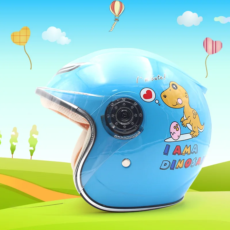

Children Love Kids Helmet With Cartoon Pattern New Motorcycle Children Helmet Motorcycle Open Face Helmet Kids Helmet