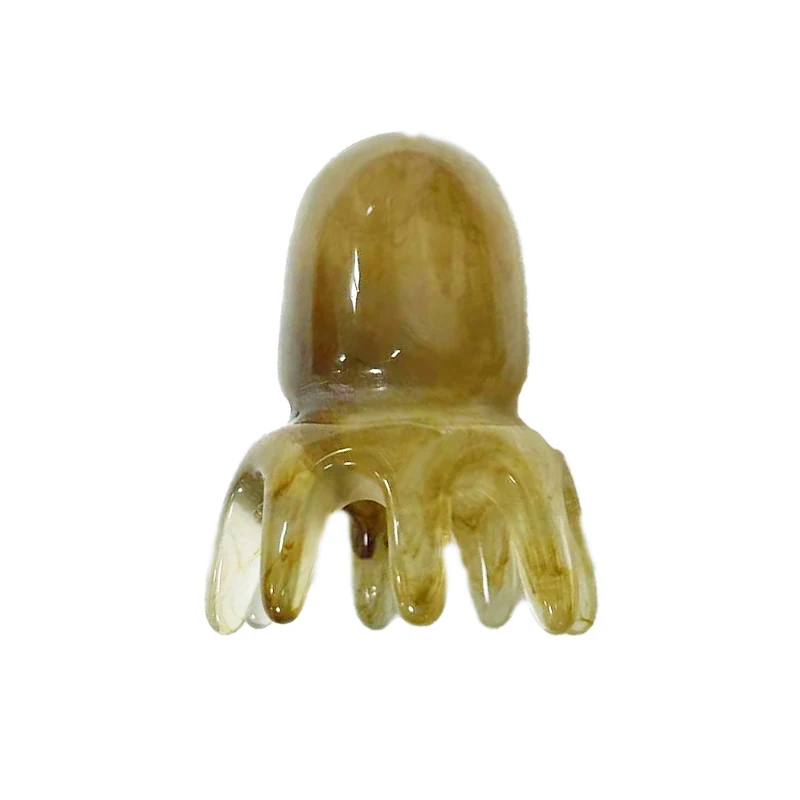 Смола расческа в виде осьминога массажер для головы меридиан соскабливание