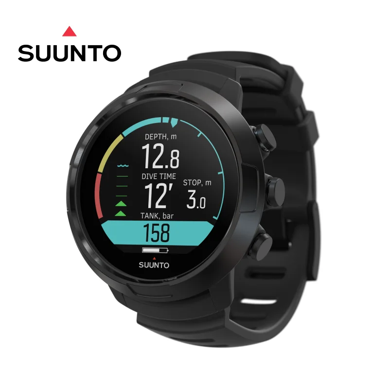 Фото Компьютерные часы Suunto D5 для дайвинга с функцией зарядки, для глубоководного и фридайвинга, снаряжение для обеспечения безопасности, оригинальные, с глобальной гарантией №1