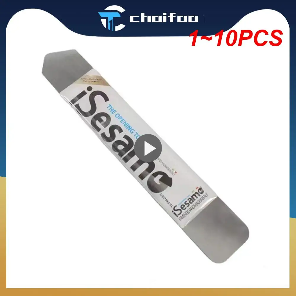 

1~10PCS Piece Mobile Phone Curved LCD Screen Spudger Opening Pry Card Tools Ultra Thin Flexible Mobile Phone Disassemble Steel