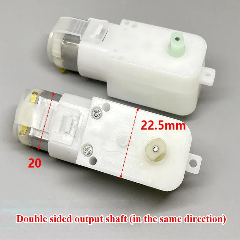 1 шт. коробка передач 1:220 двойной вал Micro Mini 130TT мотор-редуктор 5 В 3 7 32 об/мин