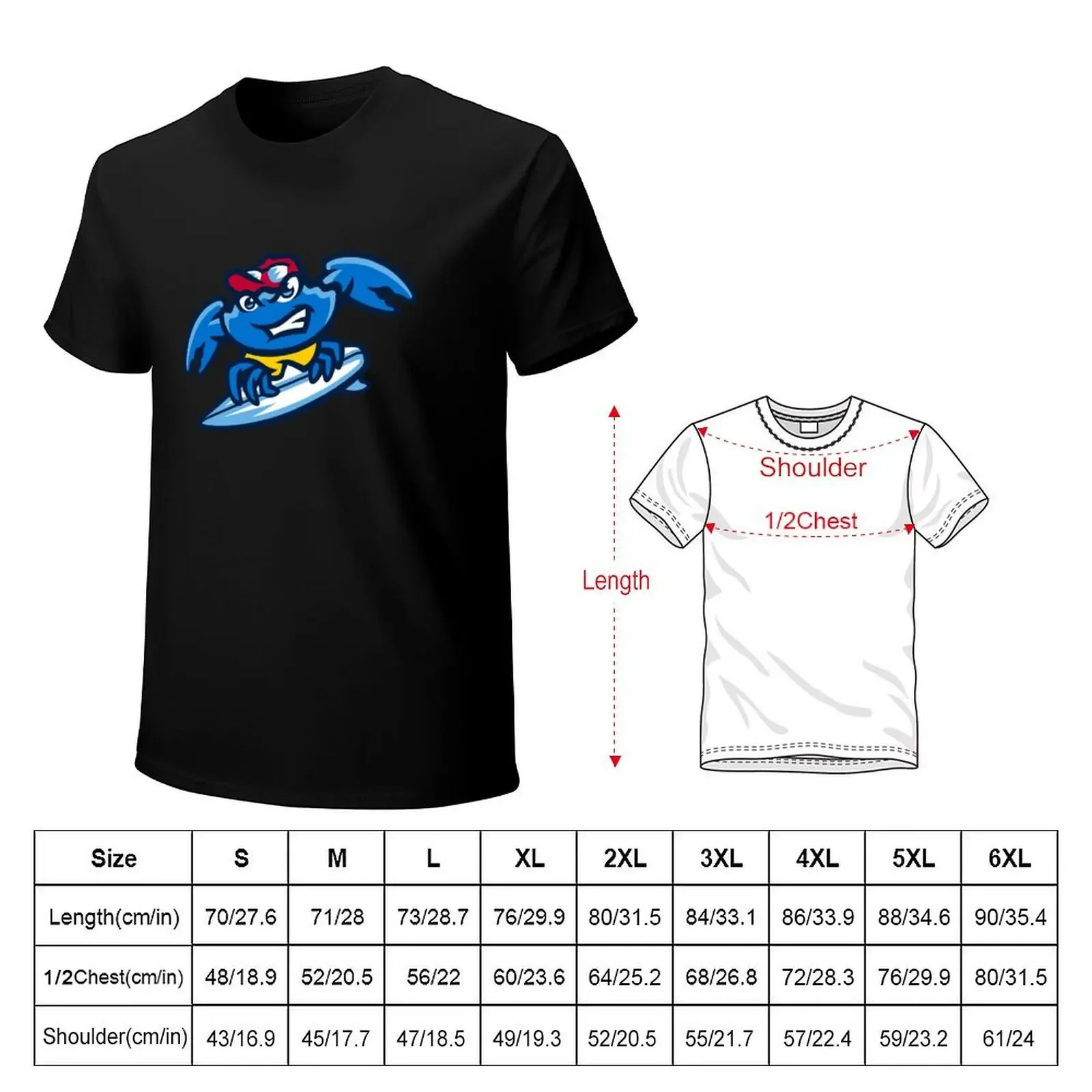 Футболка Lakewood BlueClaws-icon мужская одежда больших размеров мужские футболки для и