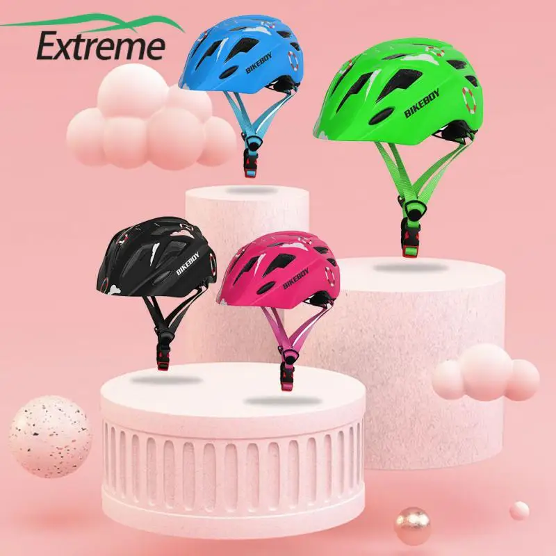 

2020 New BIKEBOY Kids Cycling Helmet MTB Bike Helmets Teens Roller Skating Riding Safety Helmet Balance Bike Children's Helmet