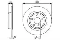 

0986479 A38 for brake disc rear SLK-CLASS R172 11