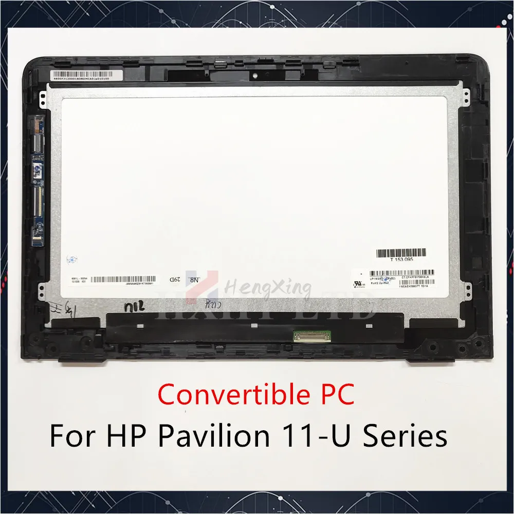 

Original 11.6" For HP Pavilion 11-U X360 LCD Screen Touch Assembly Convertible PC 11-u000 11-u100 11-u200 11t-u000 11t-u100 HD