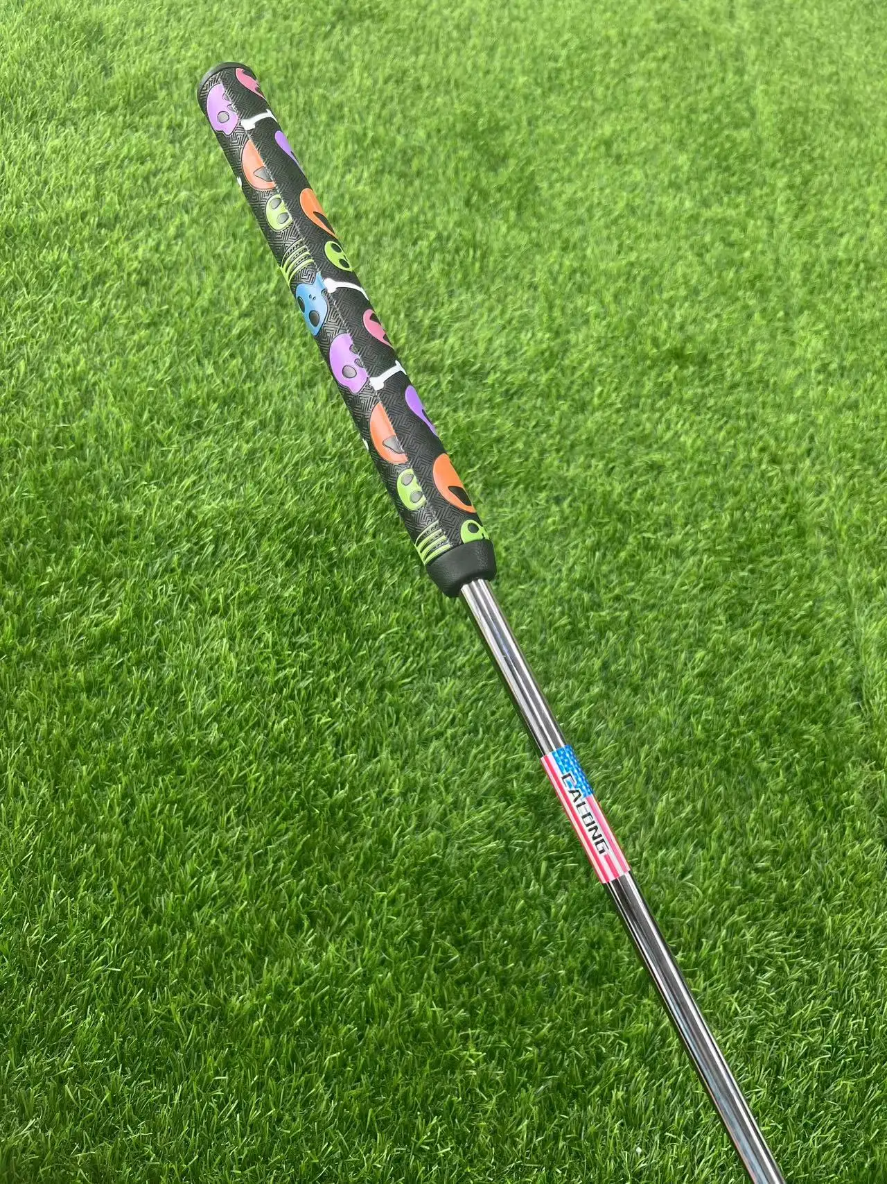 Calong прямая полоска путтер с рисунком черепа клюшка для гольфа оригинальная и