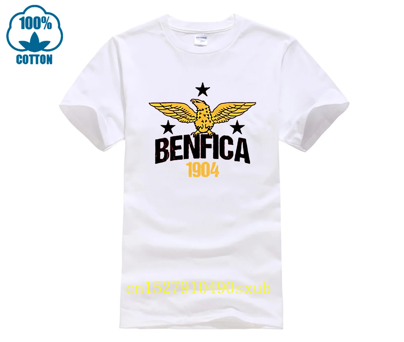 BENFICA 1904 Printed short Sleeve New Arrival Man s Clothing Fashion T shirt