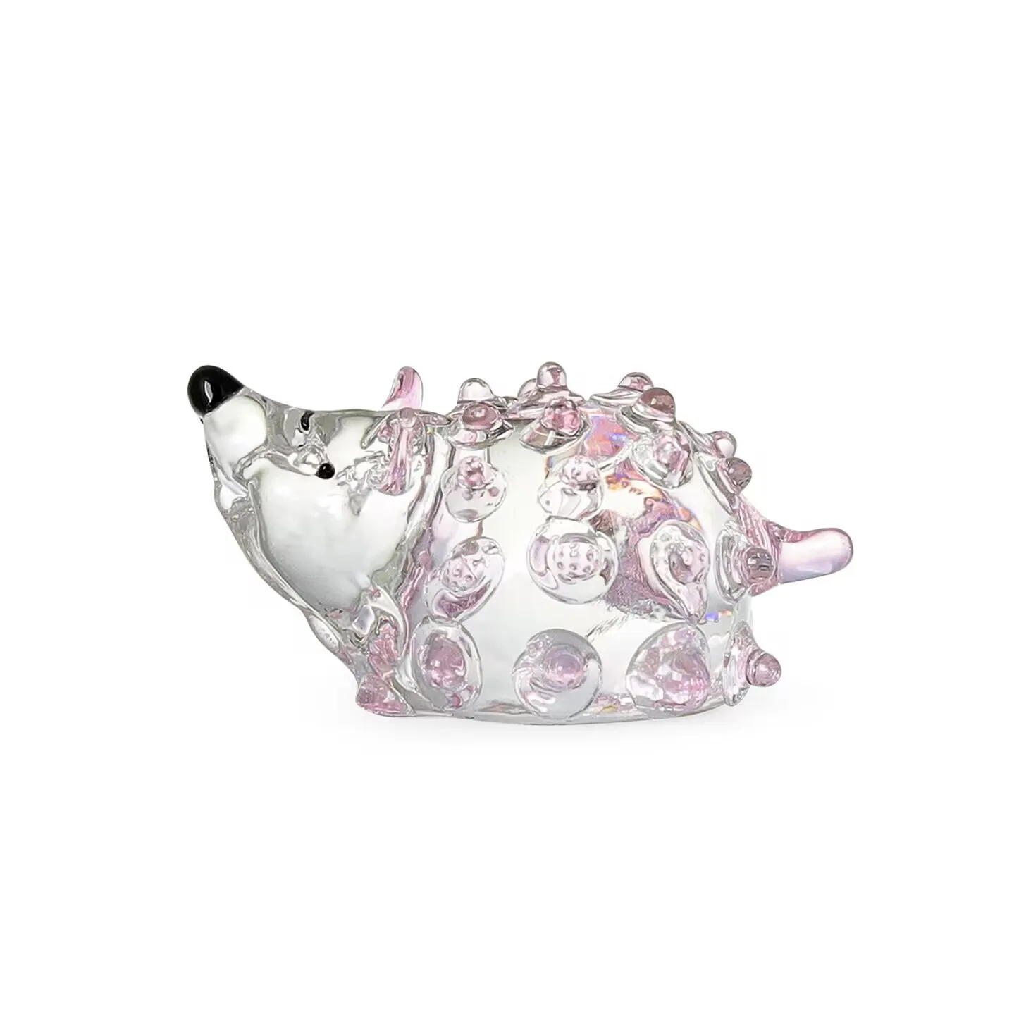 Мини стеклянные ежики фигурки животных Ежик Подарки для женщин День святого