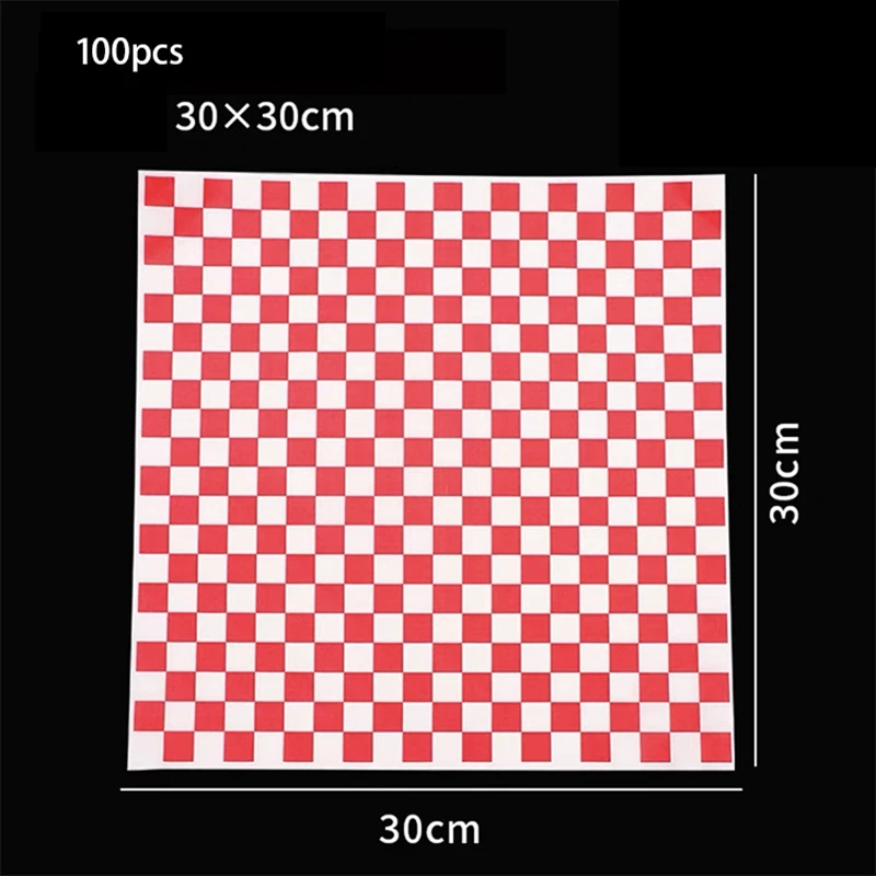 100 листов маслопоглощающей бумаги пищевой вкладыш маслостойкая бумага бумажный