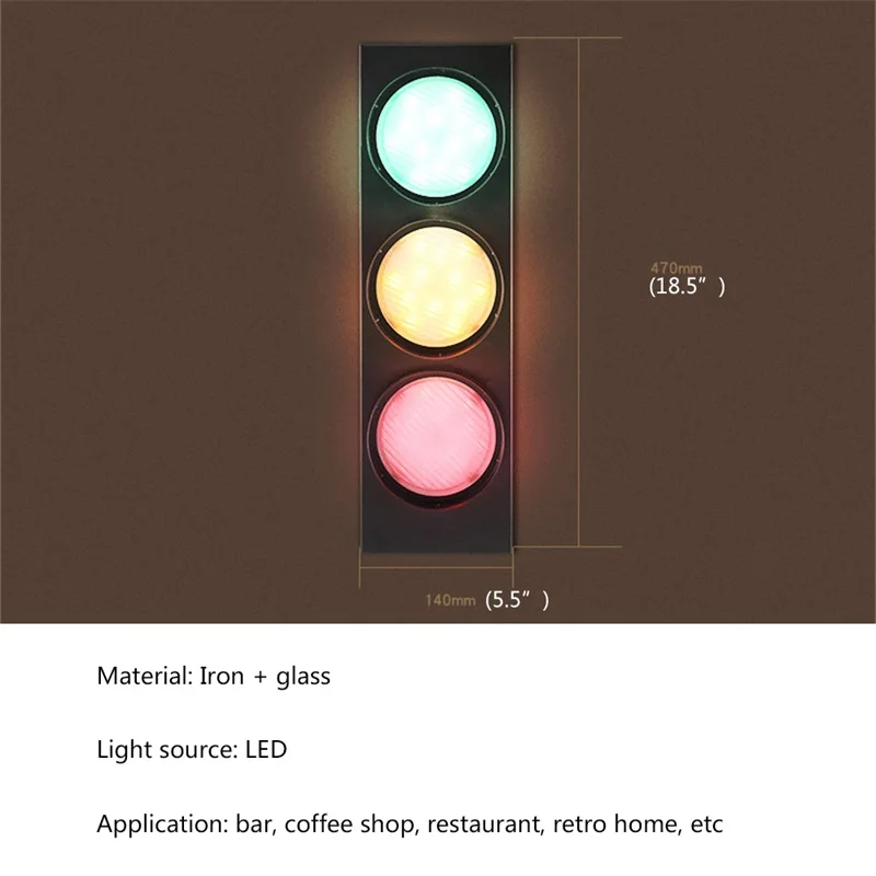 Светильник Настенный в стиле индастриал 86 светодиодов 3 шт. |