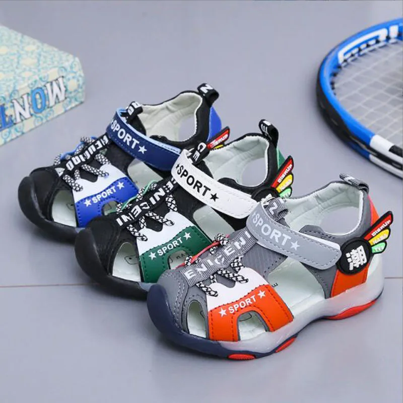 

Сандалии Детские с подсветкой, на мягкой подошве, Нескользящие, размеры 22-31