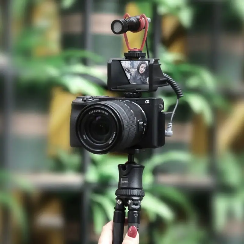 J6PA селфи Vlog флип-экран сменный кронштейн для A6000 A6300 A7II A7RIII A7M3 легкая камера