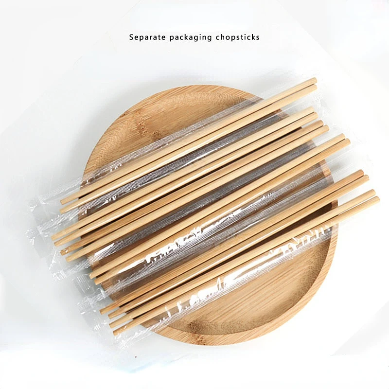 Угольные палочки для еды индивидуально упакованные в отеле одноразовая посуда