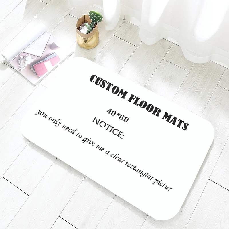 

DIY custom painting kitchen guest room hall corridor children's room bedroom carpet custom bathroom door entrance non-slip mat