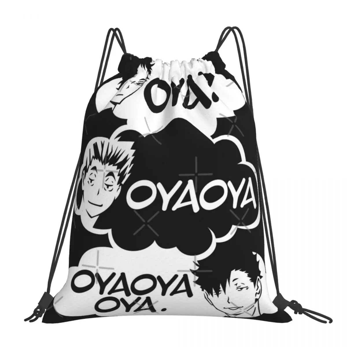 

Женский рюкзак на шнурке Oya Haikyuu, 1 шт.