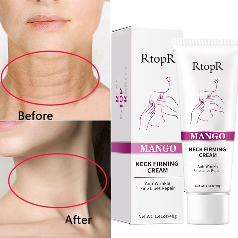 Neck Cream Anti Wrinkle Tightening Essence Neck Whitening Moisturizing Shape Firming Cream Face Beauty Skin Care Products